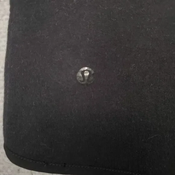 LULULEMON Insculpt Vest Reversible Black Heathered Gray Full Zip 8 - Picture 6 of 8